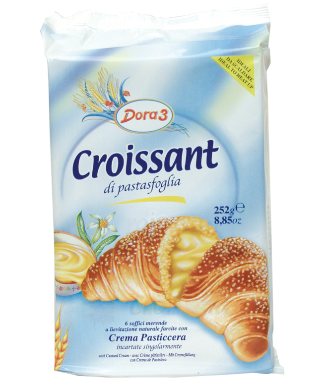 Dora 3 Cream Croissants 8.8oz