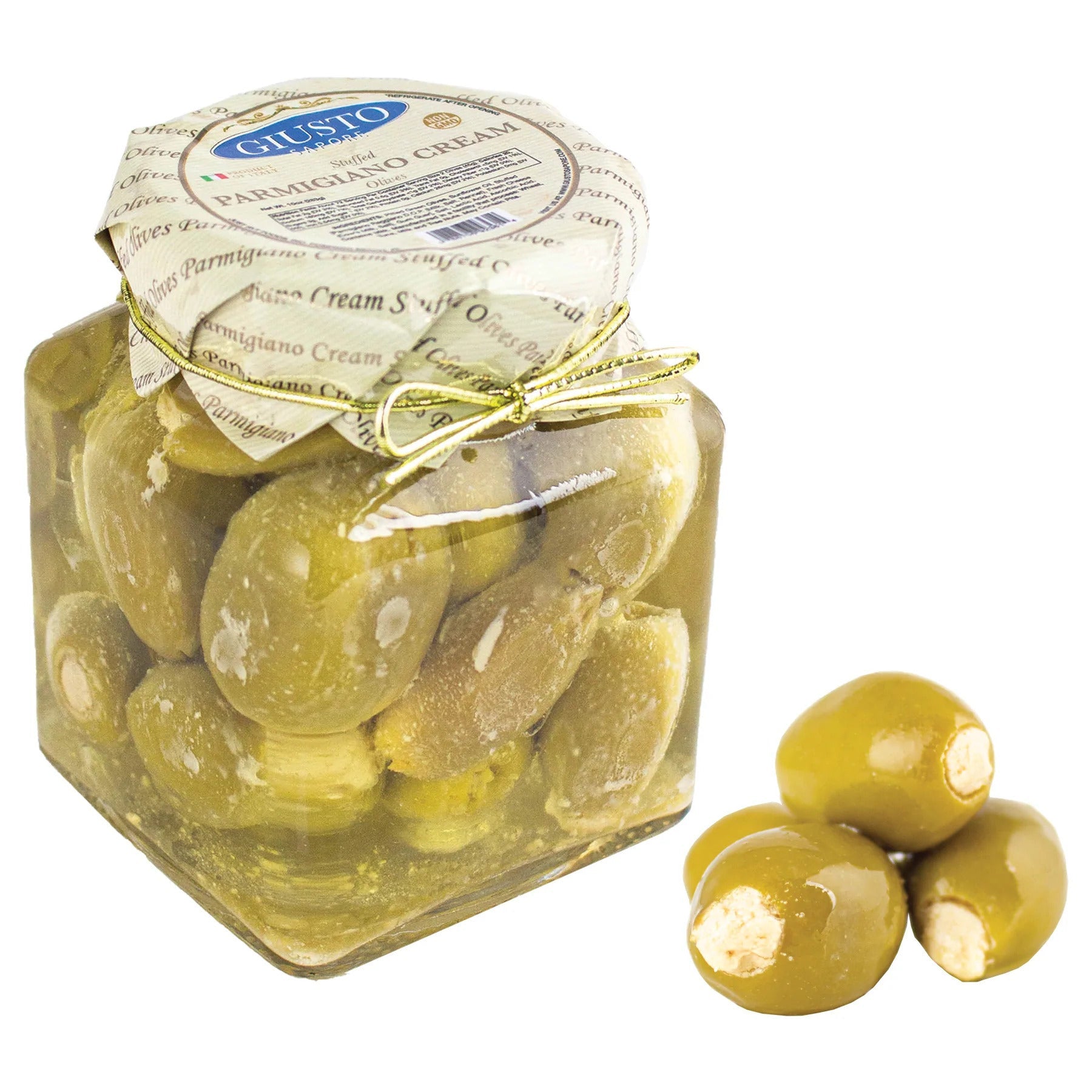 Giusto Sapore Olives Stuffed with Parmigiano Cream 10oz