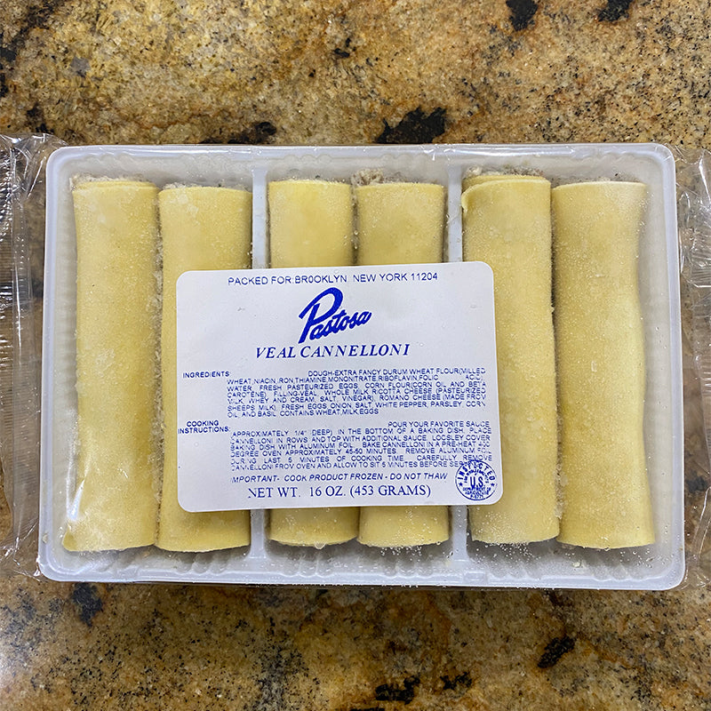 Pastosa Veal Cannelloni 6ct