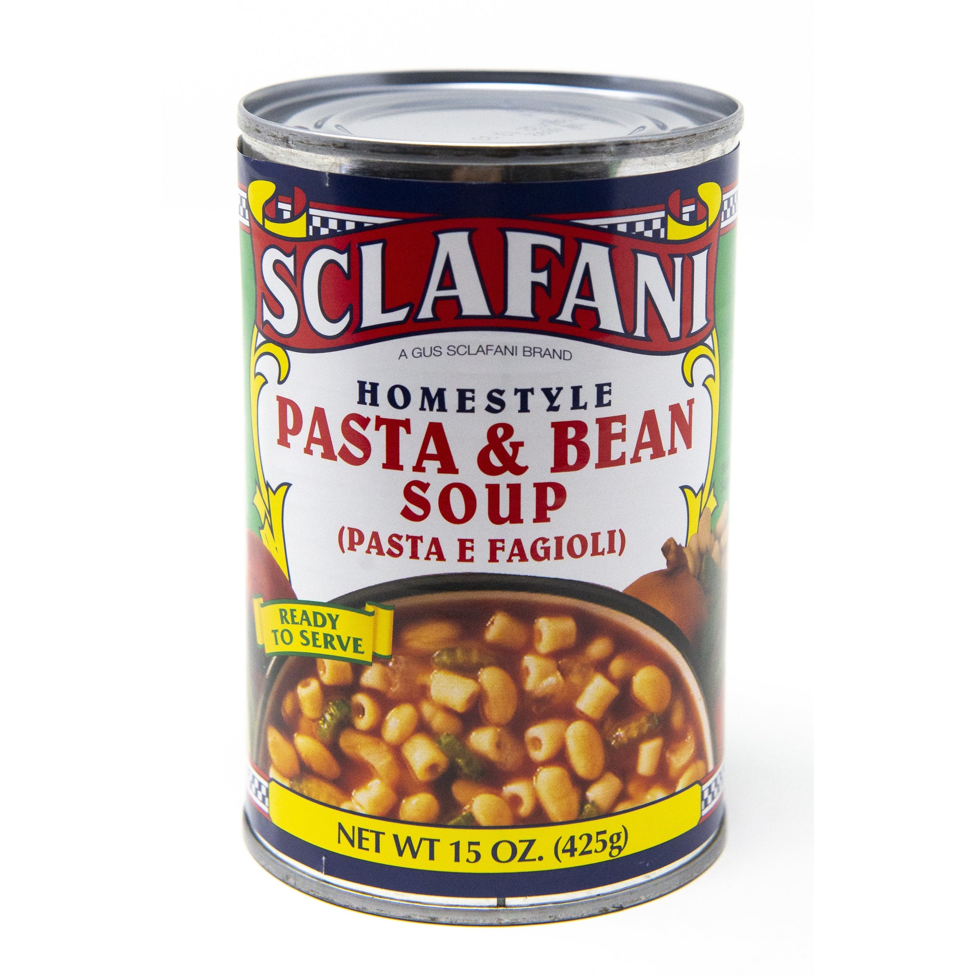 Sclafani Pasta & Bean Soup 15 oz.