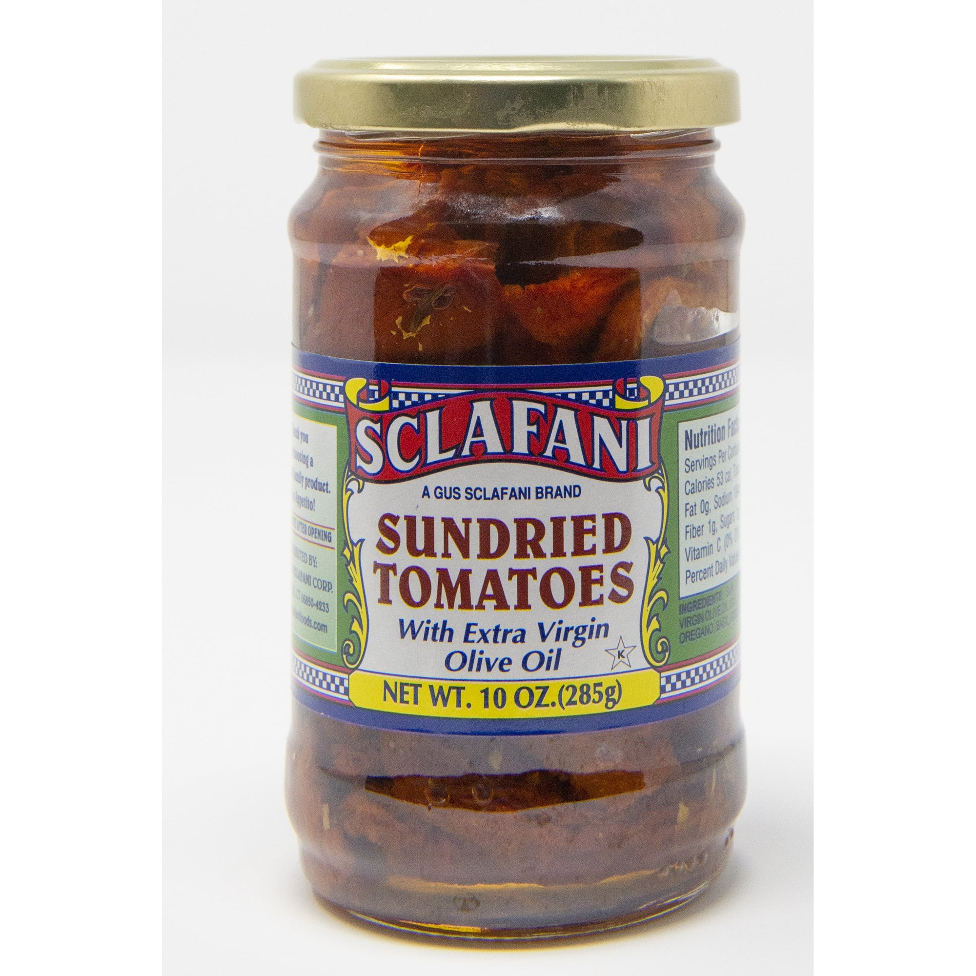 Sclafani Sun Dried Tomato in Oil 10 oz.