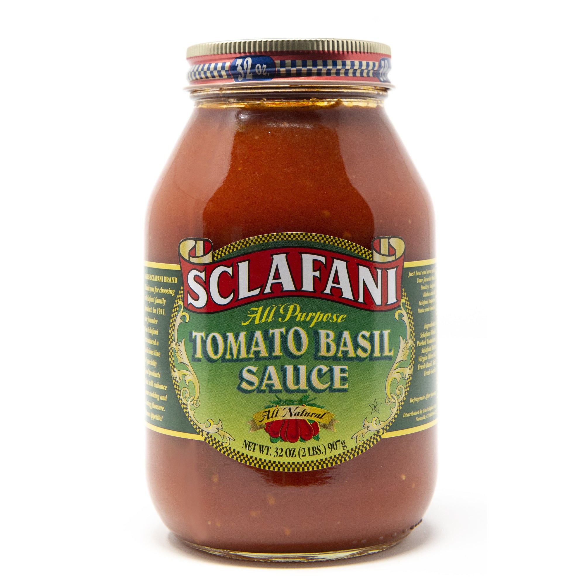 Sclafani Tomato Basil Sauce 32 oz.