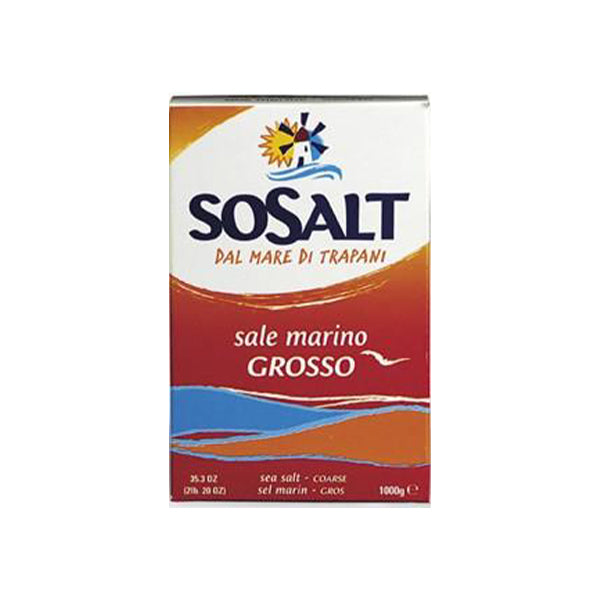 SoSalt Sicilian Sea Salt Coarse 2.2Lb