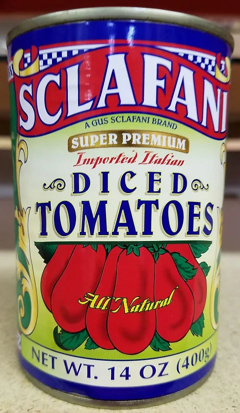 Sclafani Italian Diced Tomatoes 14 oz.