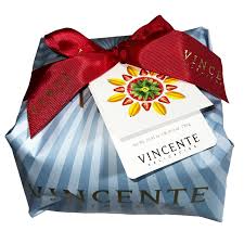 Vincente Panettone with Candied Strawberries and Cocoa Icing 1.65Lb