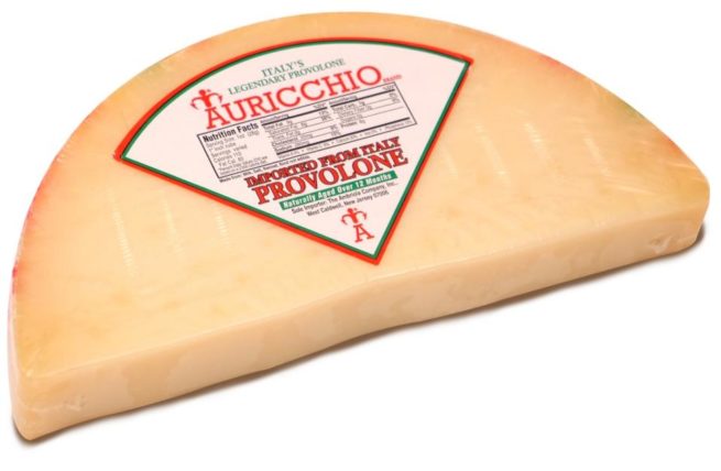 Auricchio Aged Provolone Pre-Cut Half Moon 1lb
