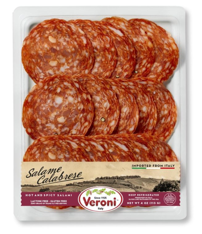 Veroni Salame Calabrese Pre-Sliced 4oz