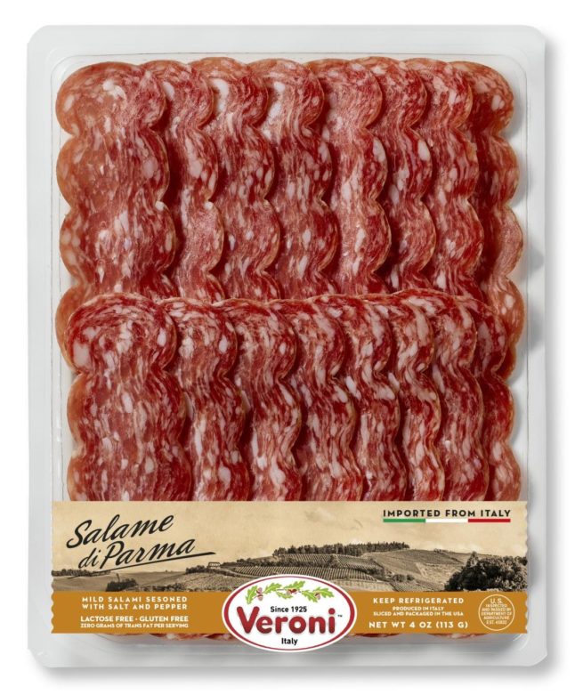 Veroni Salame Parma Pre-Sliced 4oz