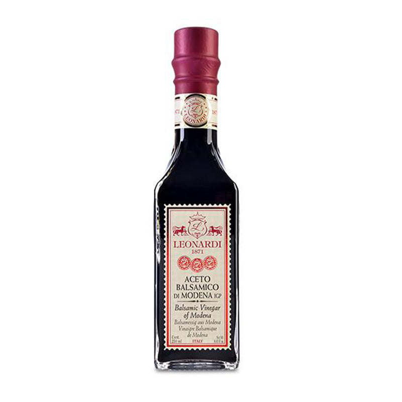 Acetaia Leonardi Balsamic Vinegar Francobolli Red Seal 250mL