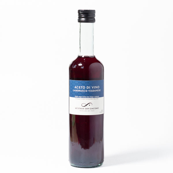 Acetaia San Giacomo Organic Lambrusco Wine Vinegar 500mL