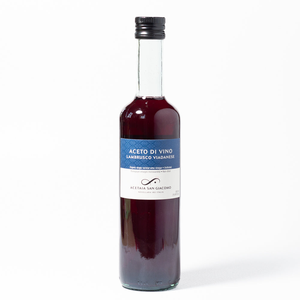 Acetaia San Giacomo Organic Lambrusco Wine Vinegar 500mL