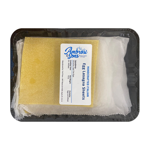 Ambrosi & Sons Fresh Egg Lasagna Pasta 16oz