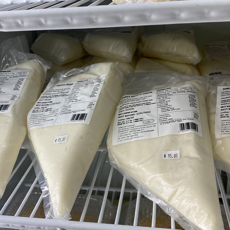 Sicilian Sheep's Milk Ricotta Cannoli Cream