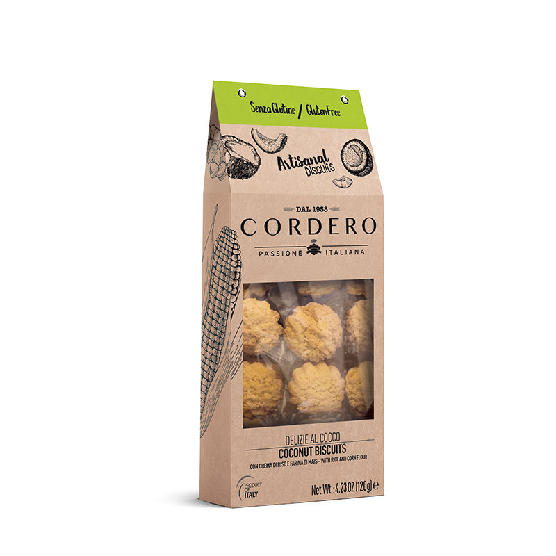 Cordero Gluten Free Coconut Cookies 4.2 oz