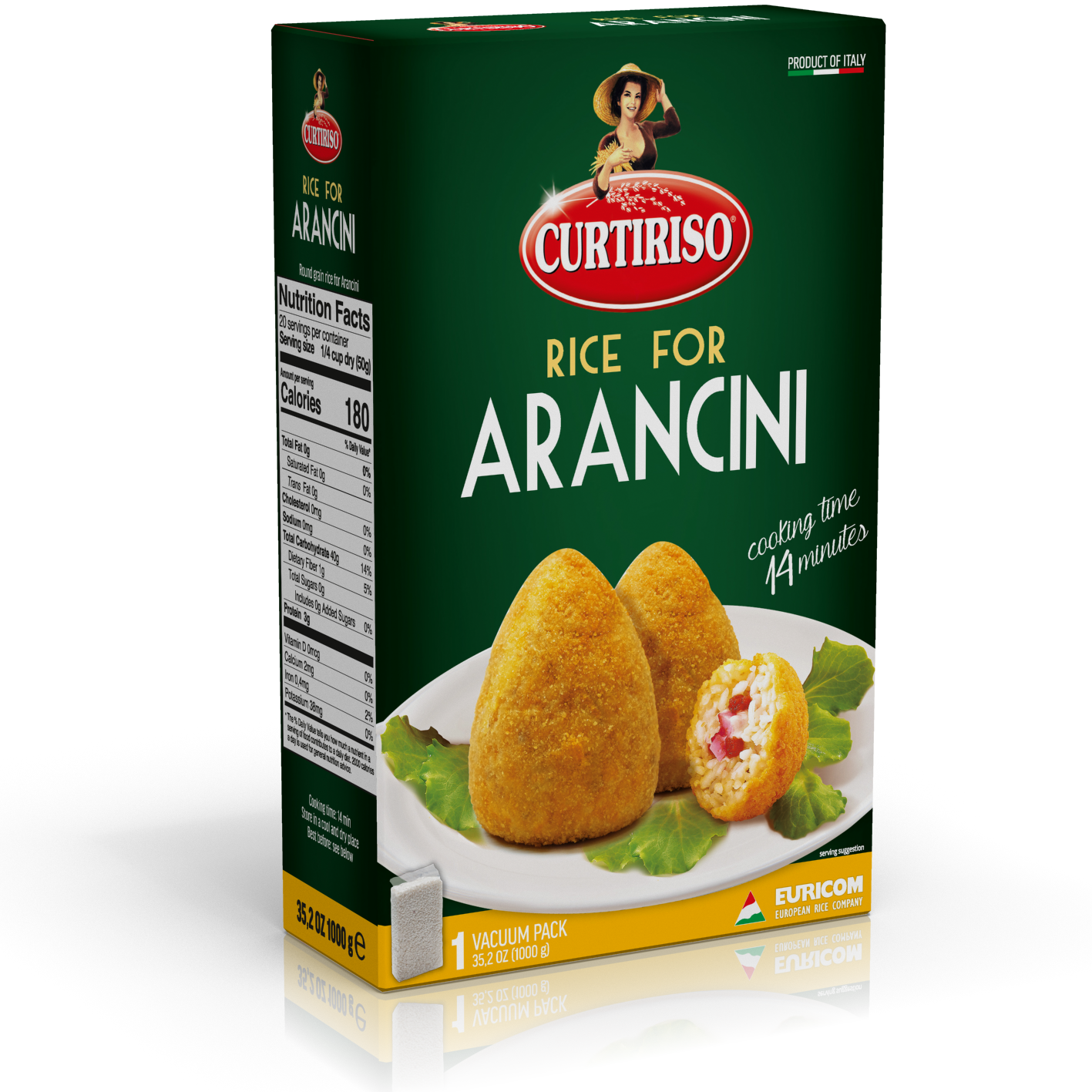 Curtiriso Rice for Arancini 1kg