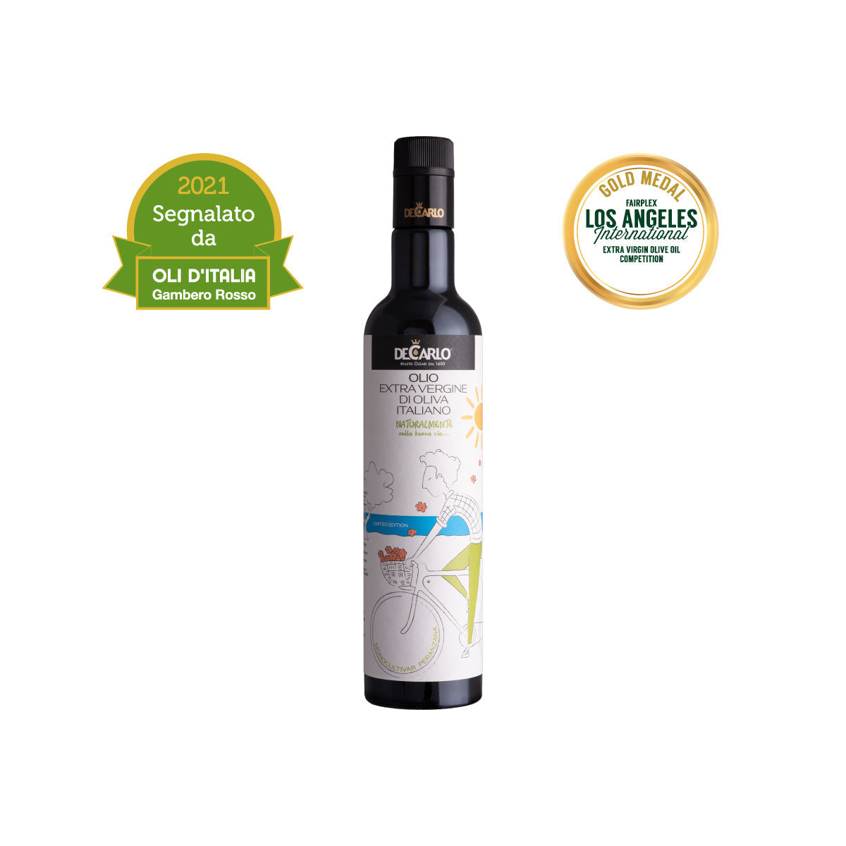 DeCarlo Peranzana Monocultivar EV Olive Oil 100 ml