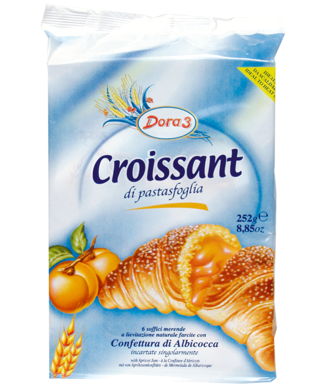 Dora 3 Apricot Croissants 8.8oz