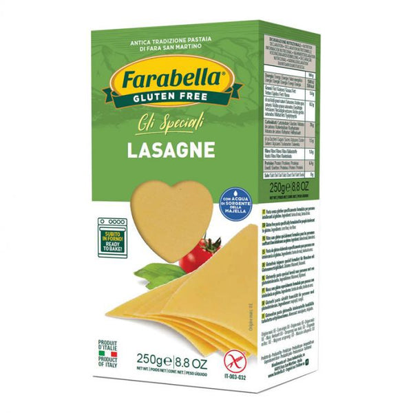 Farabella Gluten Free Lasagna Sheets 250g - Ambrosi & Sons