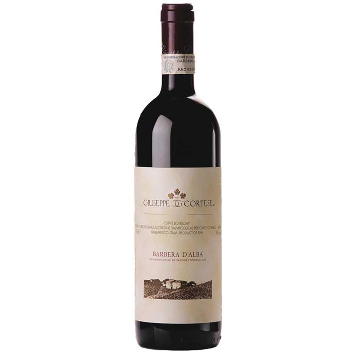Giuseppe Cortese Barbera d'Alba 2021 750mL