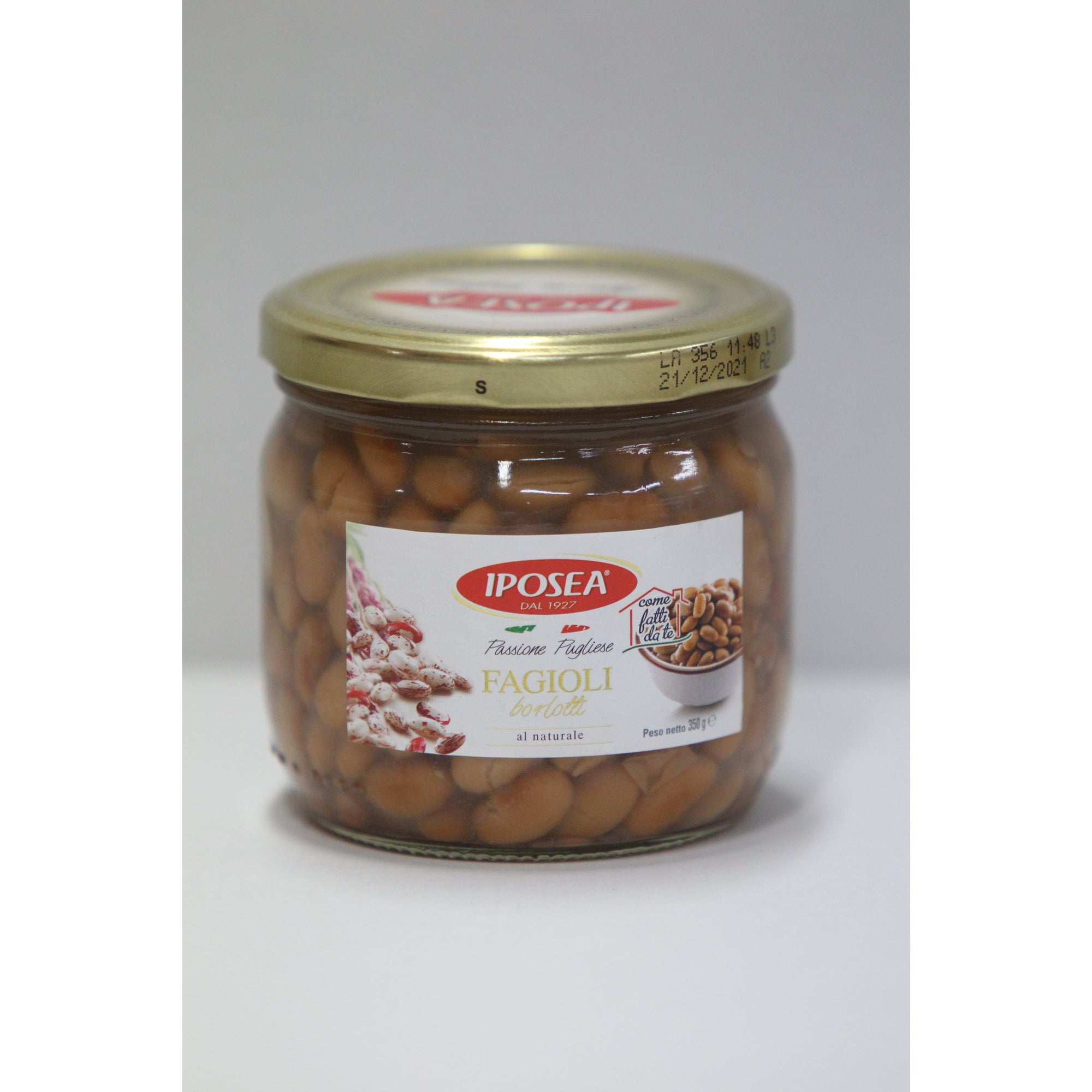 Iposea Fagioli Borlotti Beans 370g