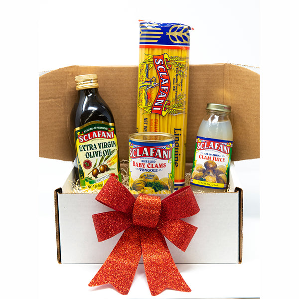 Linguine with White Clam Sauce Recipe Gift Box