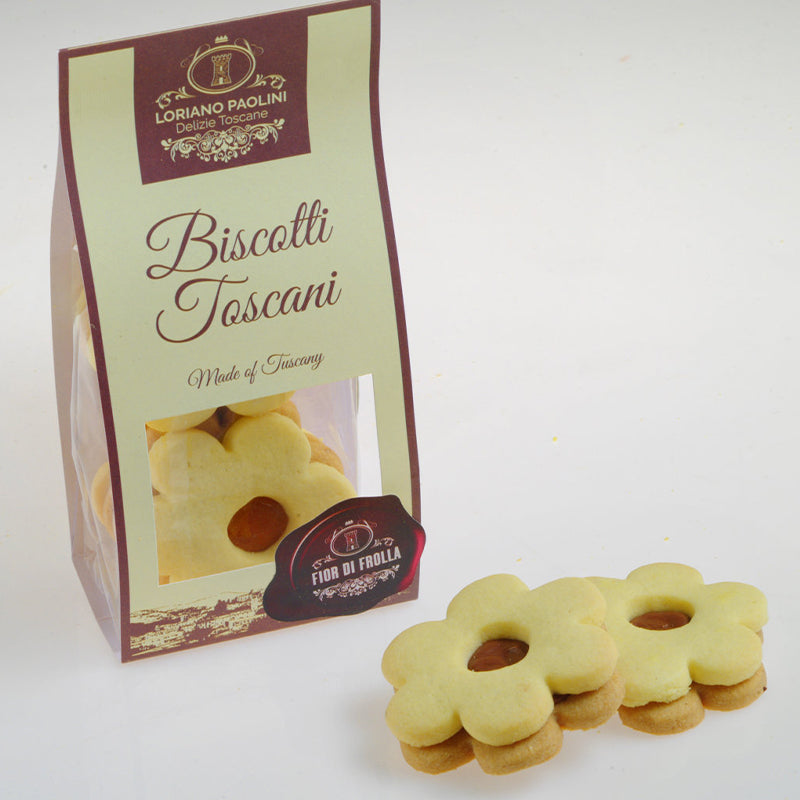 Loriano Paolini Fior di Frolla Cookies with Jam Filling 7.05 oz