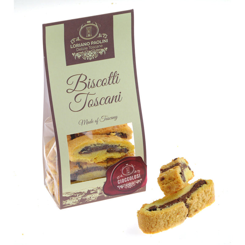 Loriano Paolini Lingotto Cookies with Chocolate Filling 7.05 oz