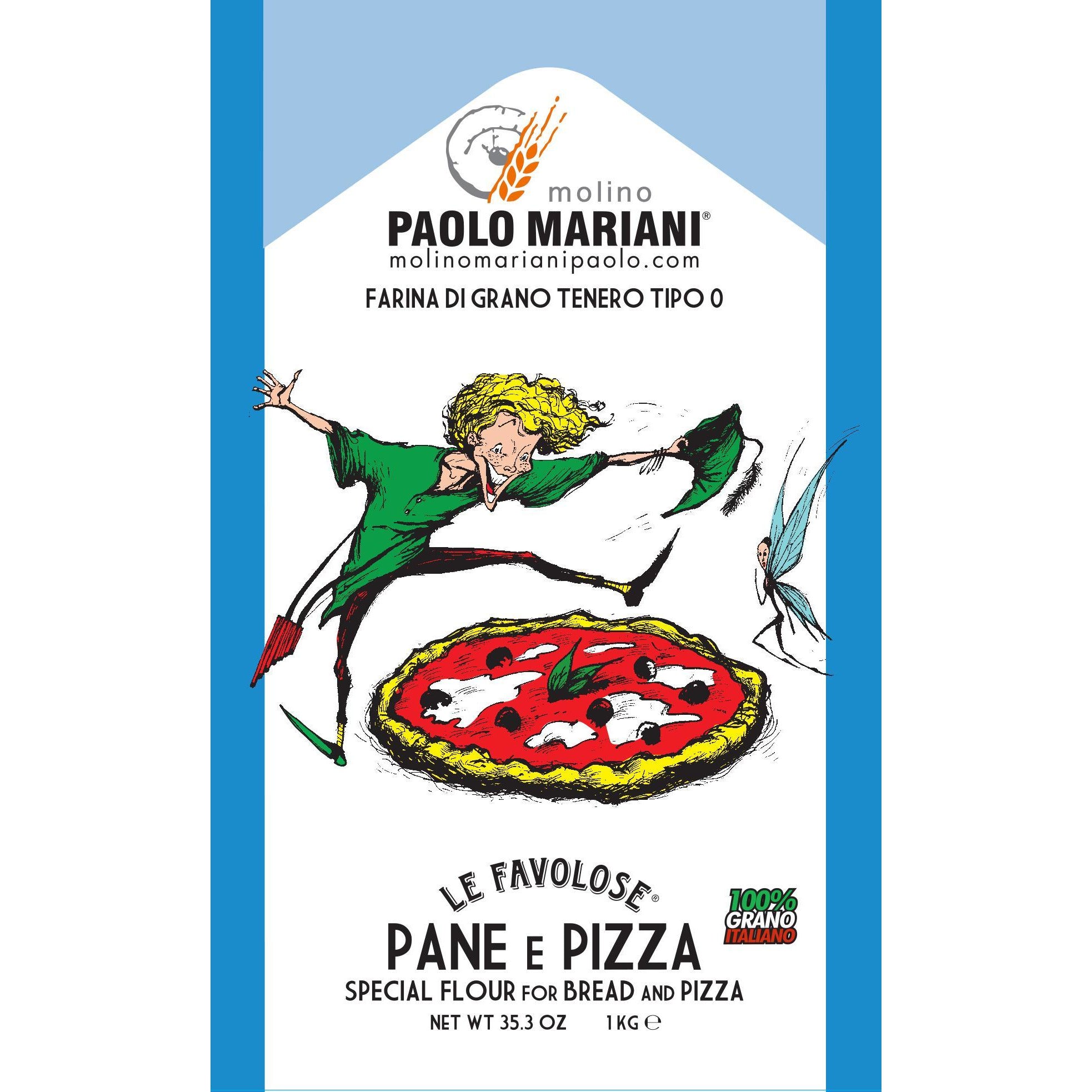 Molino Paolo Mariani Retail Bread & Pizza Type 0 Flour 1kg
