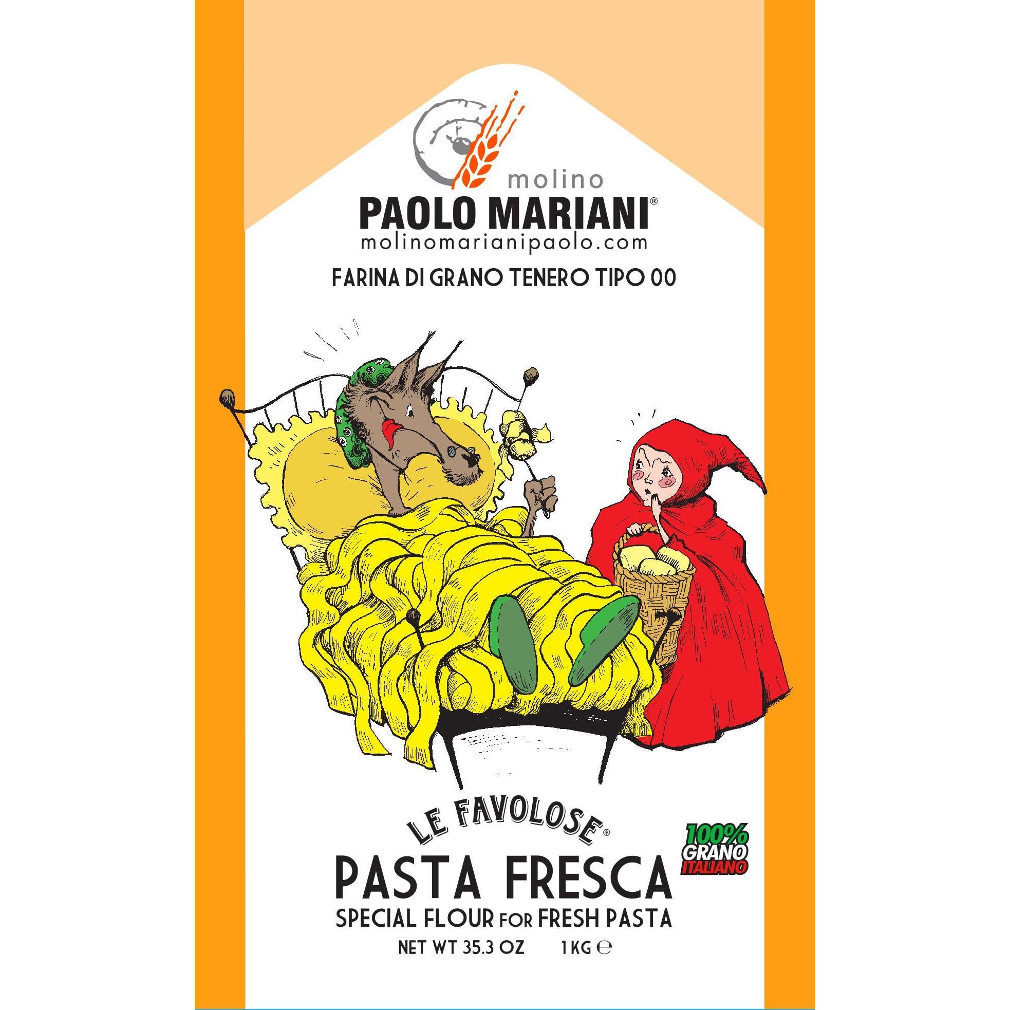 Molino Paolo Mariani Retail Pasta Type 00 Flour 1kg