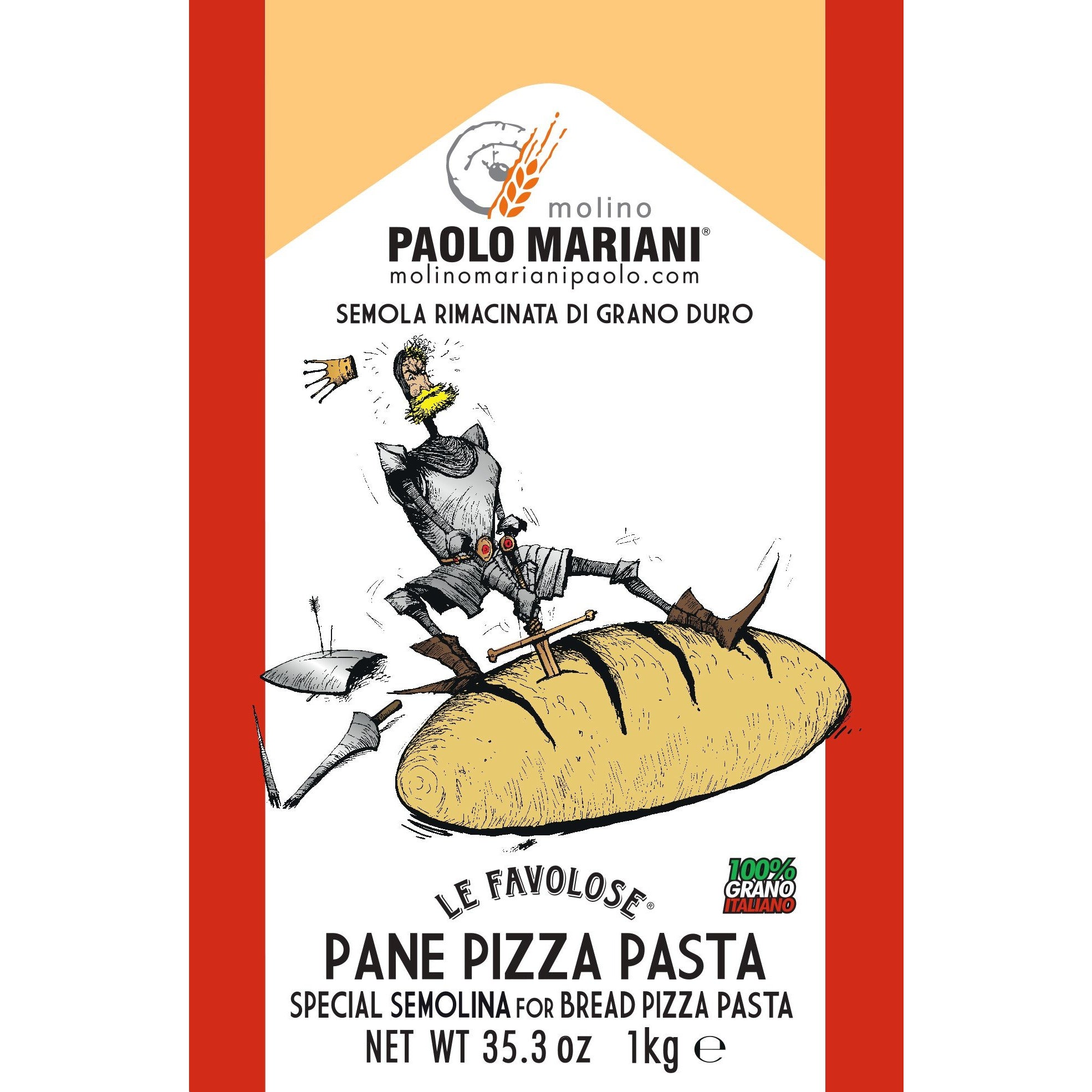 Molino Paolo Mariani Retail Semolina Flour 1kg