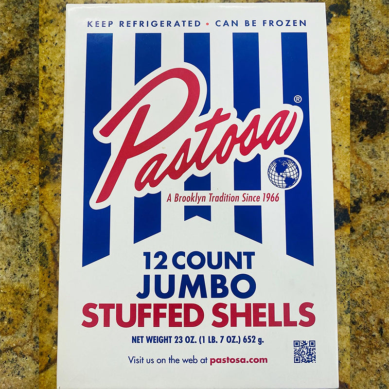 Pastosa Cheese Stuffed Shells 12ct - Ambrosi & Sons