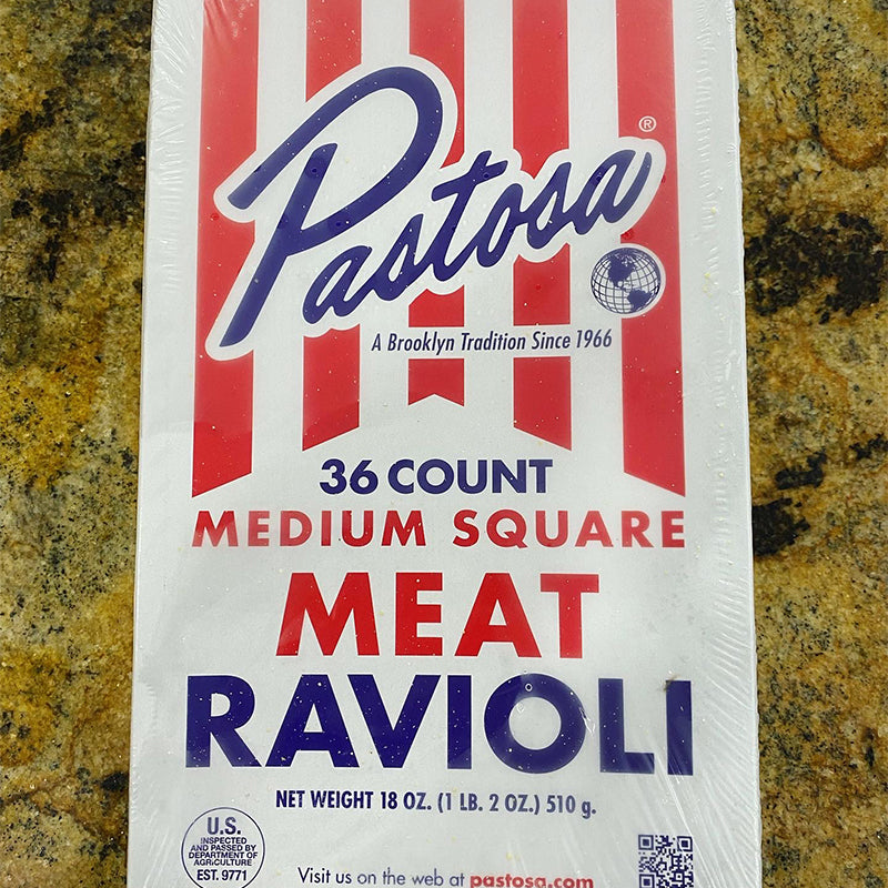 Pastosa Medium Square Meat Ravioli 36ct