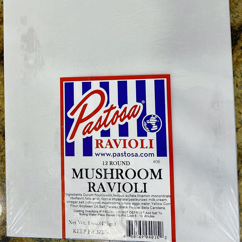 Pastosa Large Round Mushroom Ravioli 12ct