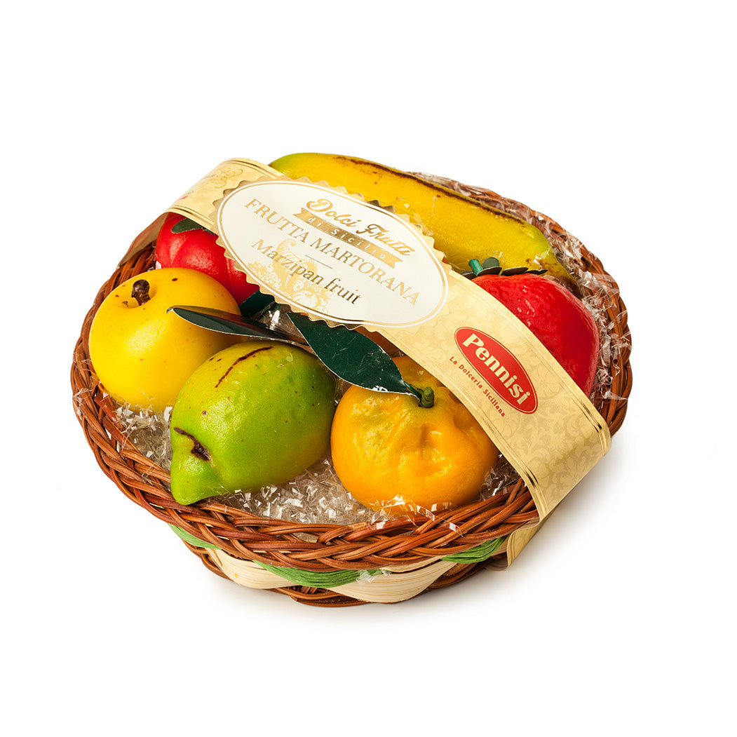 Pennisi Marzipan Fruit in Basket 7.05oz