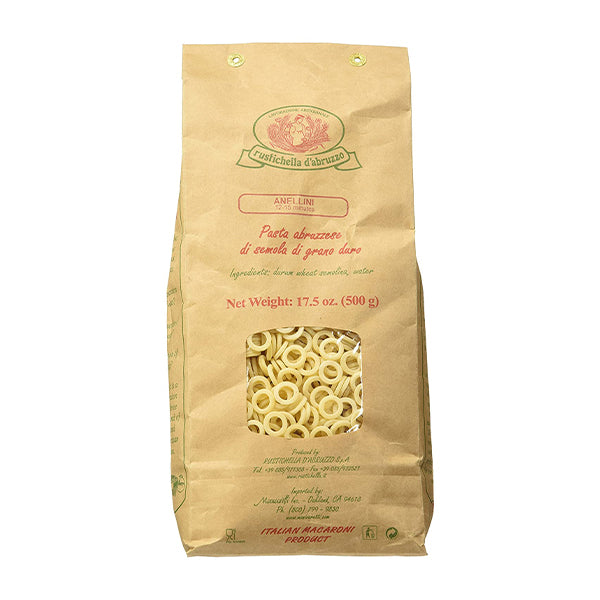 Rustichella d'Abruzzo Anellini Pasta 500g