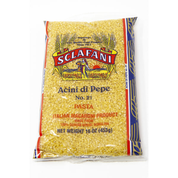Sclafani Pasta #21 Acini Di Pepe 1 lb.