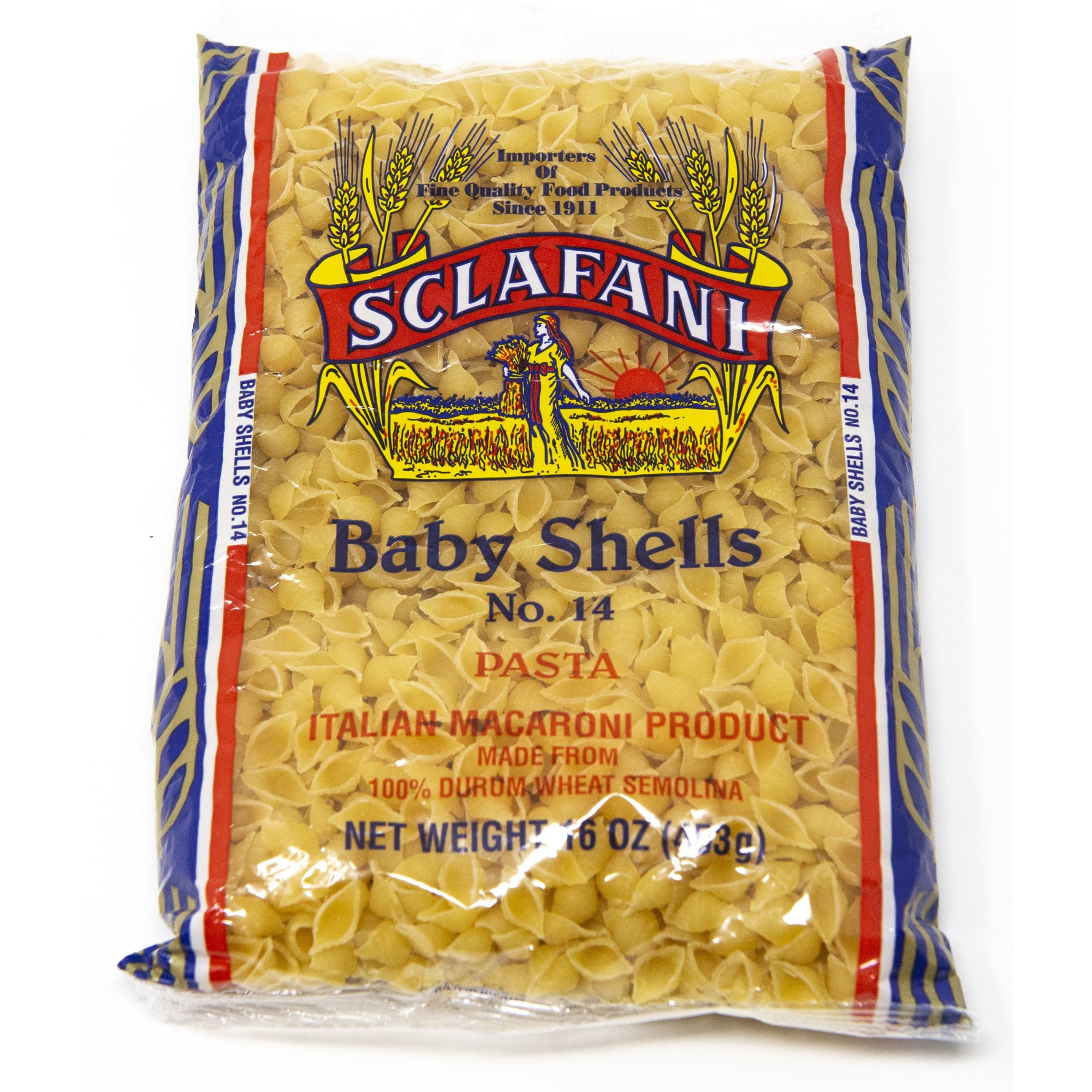 Sclafani Pasta #14 Baby Shells 1 lb.