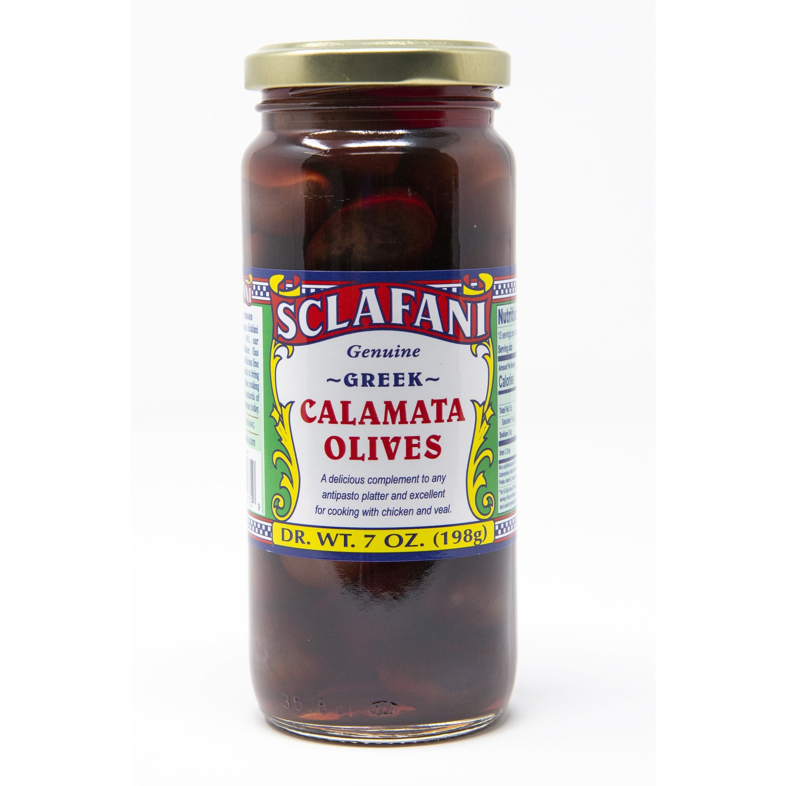 Sclafani Calamata Olives 7 oz.