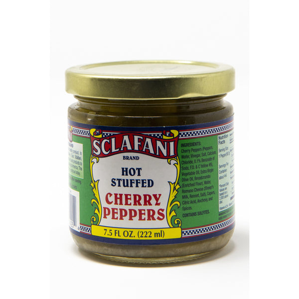 Sclafani Hot Stuffed Peppers 7.5 oz.
