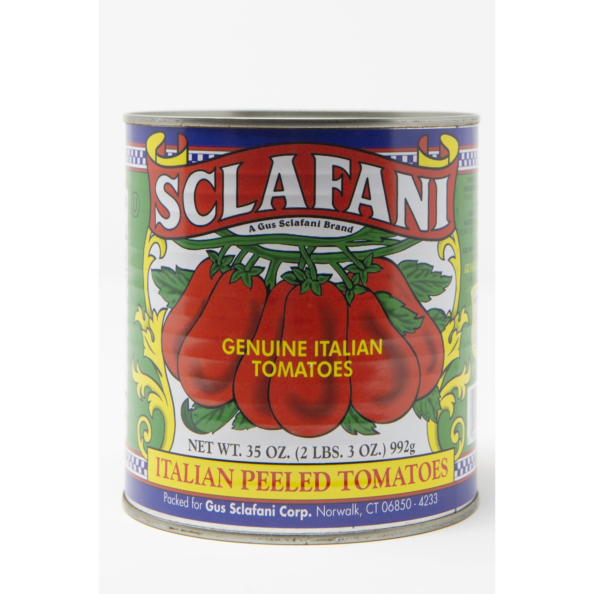 Sclafani Italian Peeled Tomatoes 35 oz.