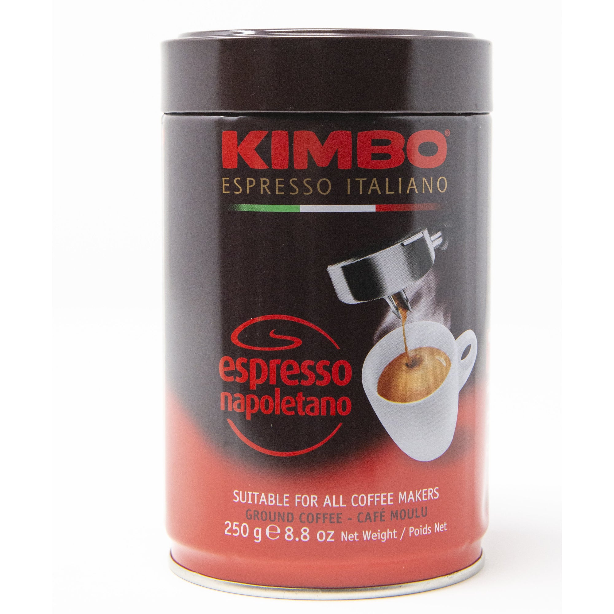 Kimbo Italian Espresso Coffee Black  8.8 oz.
