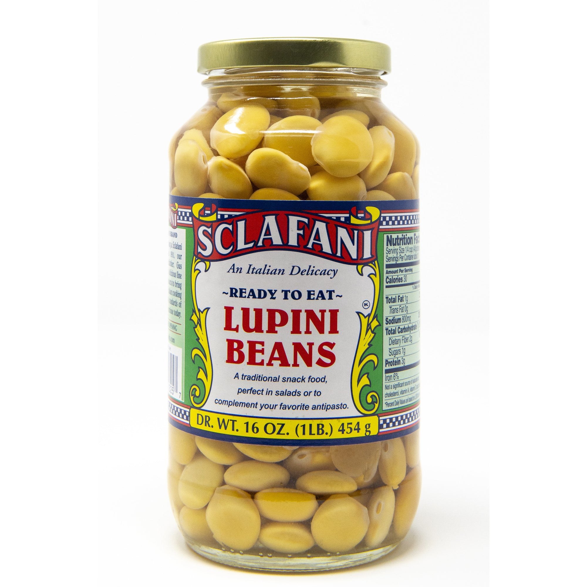 Sclafani Lupini Beans 16 oz.