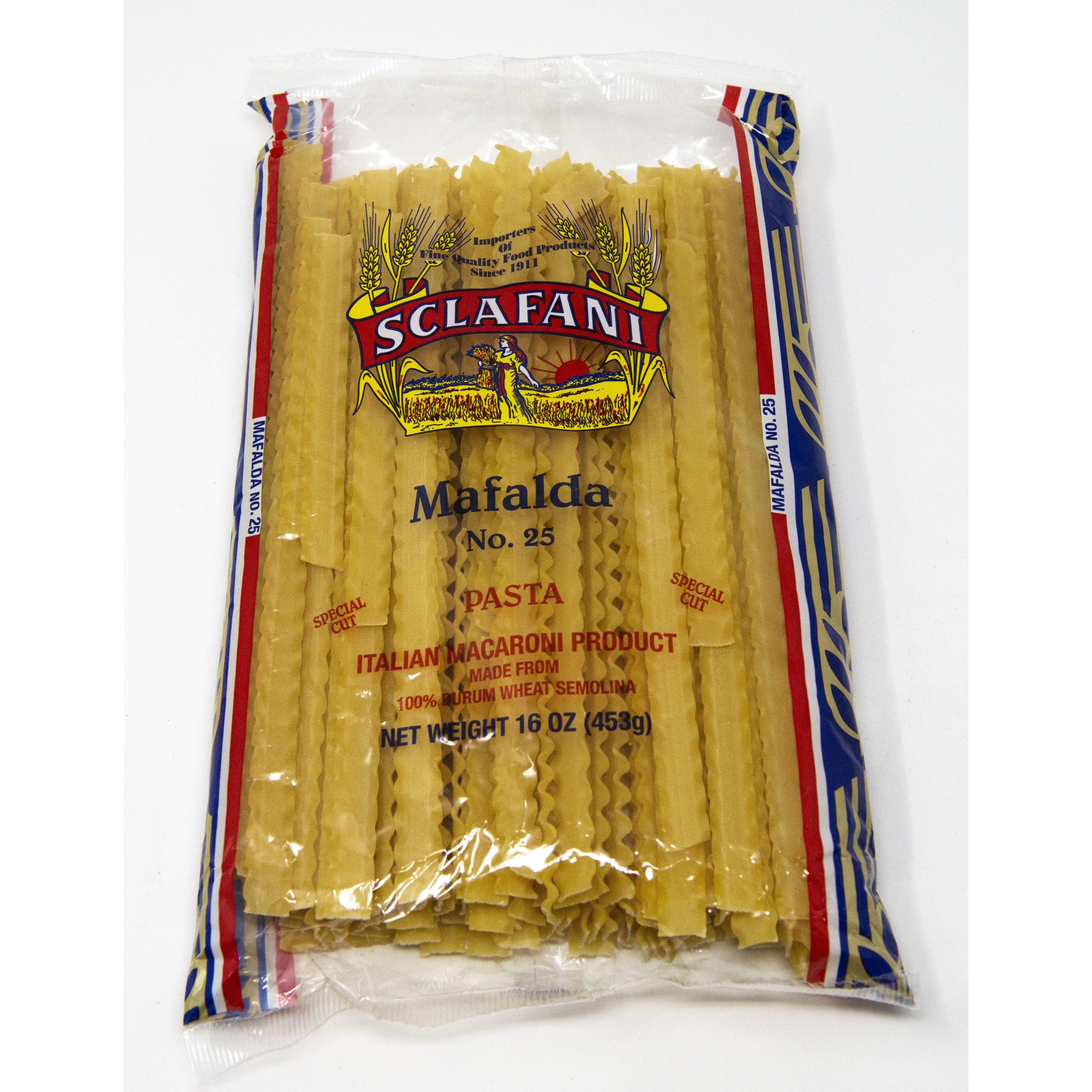 Sclafani Pasta #25 Mafalda 1 lb.