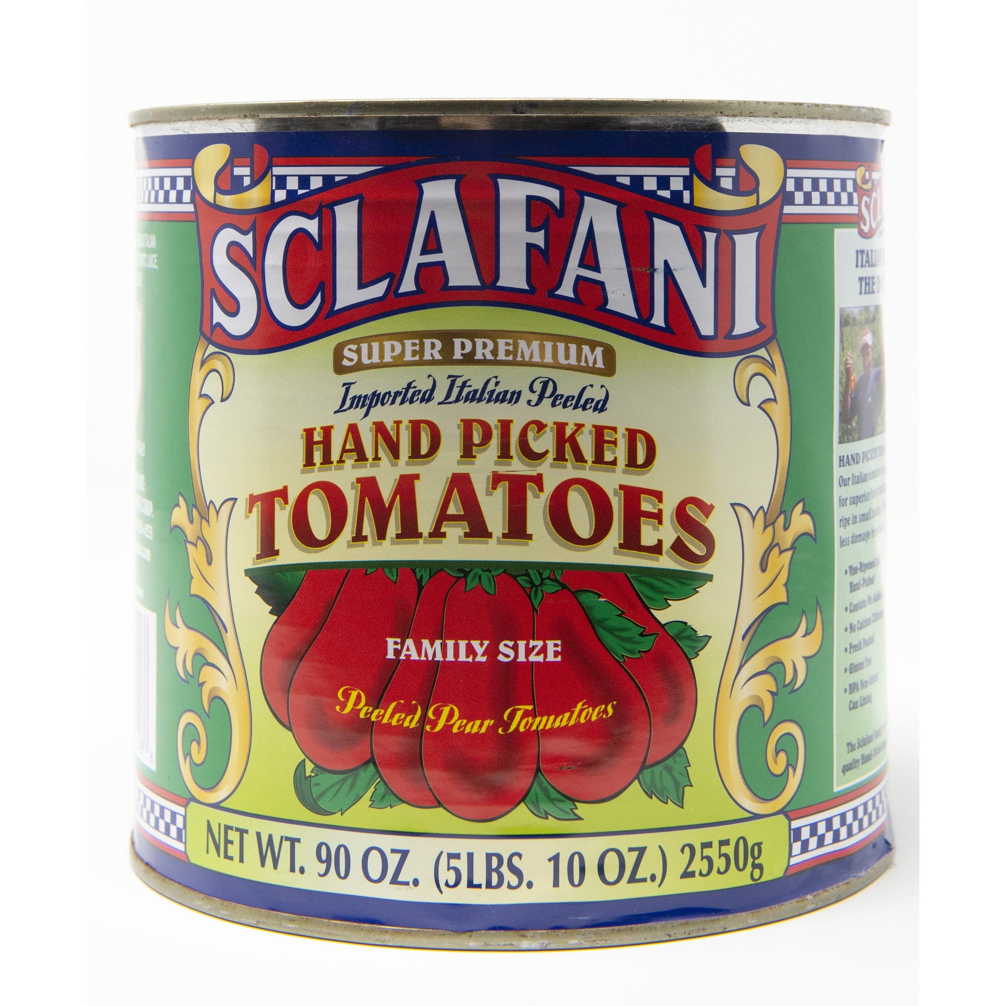 Sclafani Italian Hand Picked Tomatoes #10