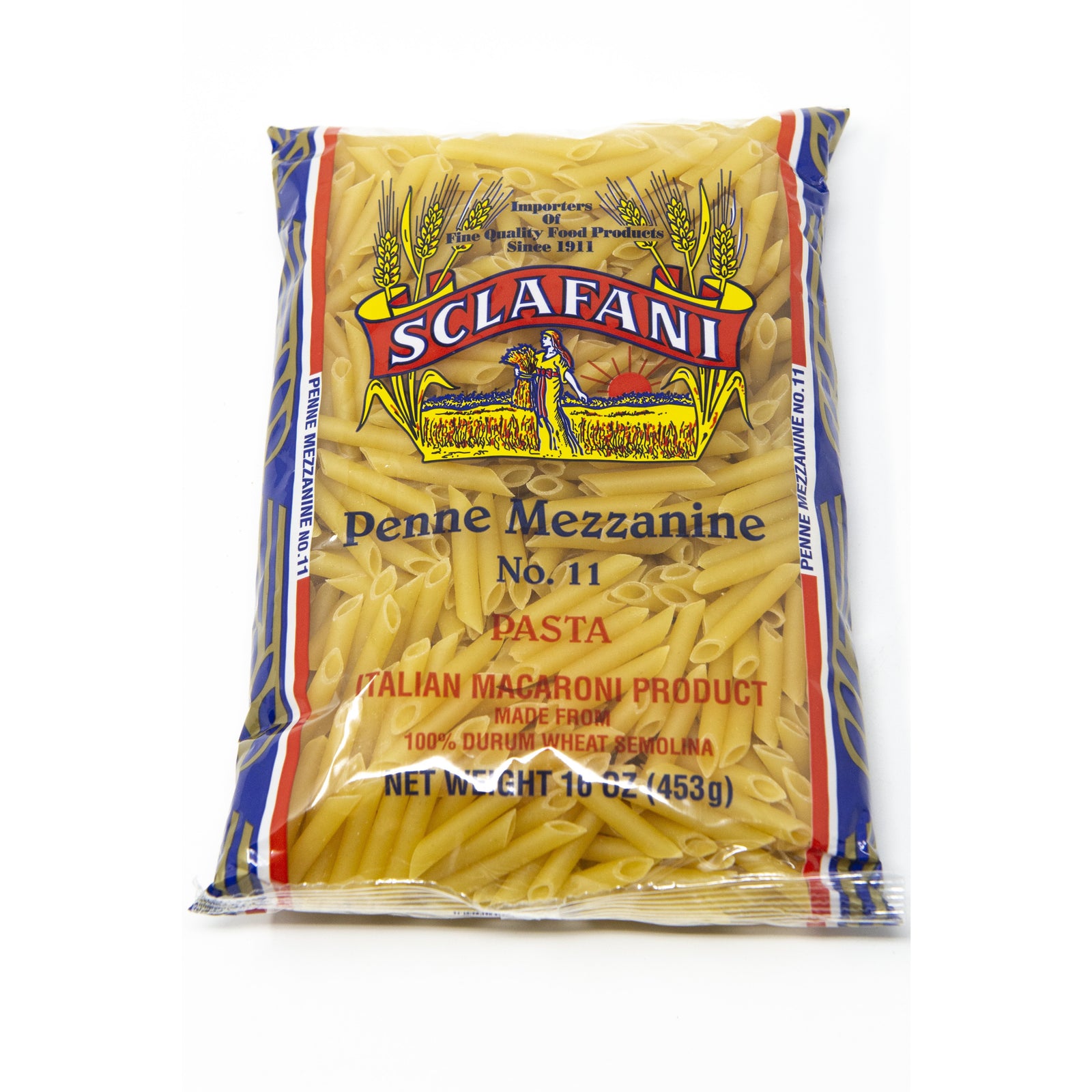 Sclafani Pasta #11 Penne Mezzanine 1 lb.