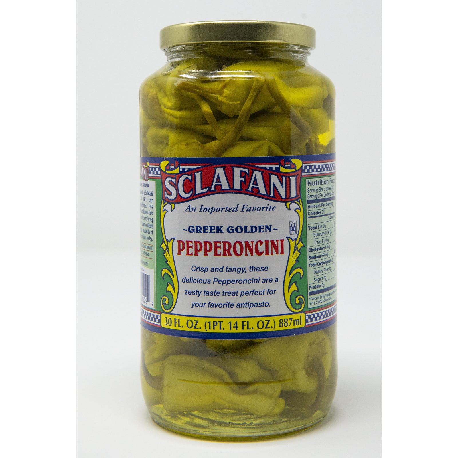 Sclafani Pepperoncini 30 oz