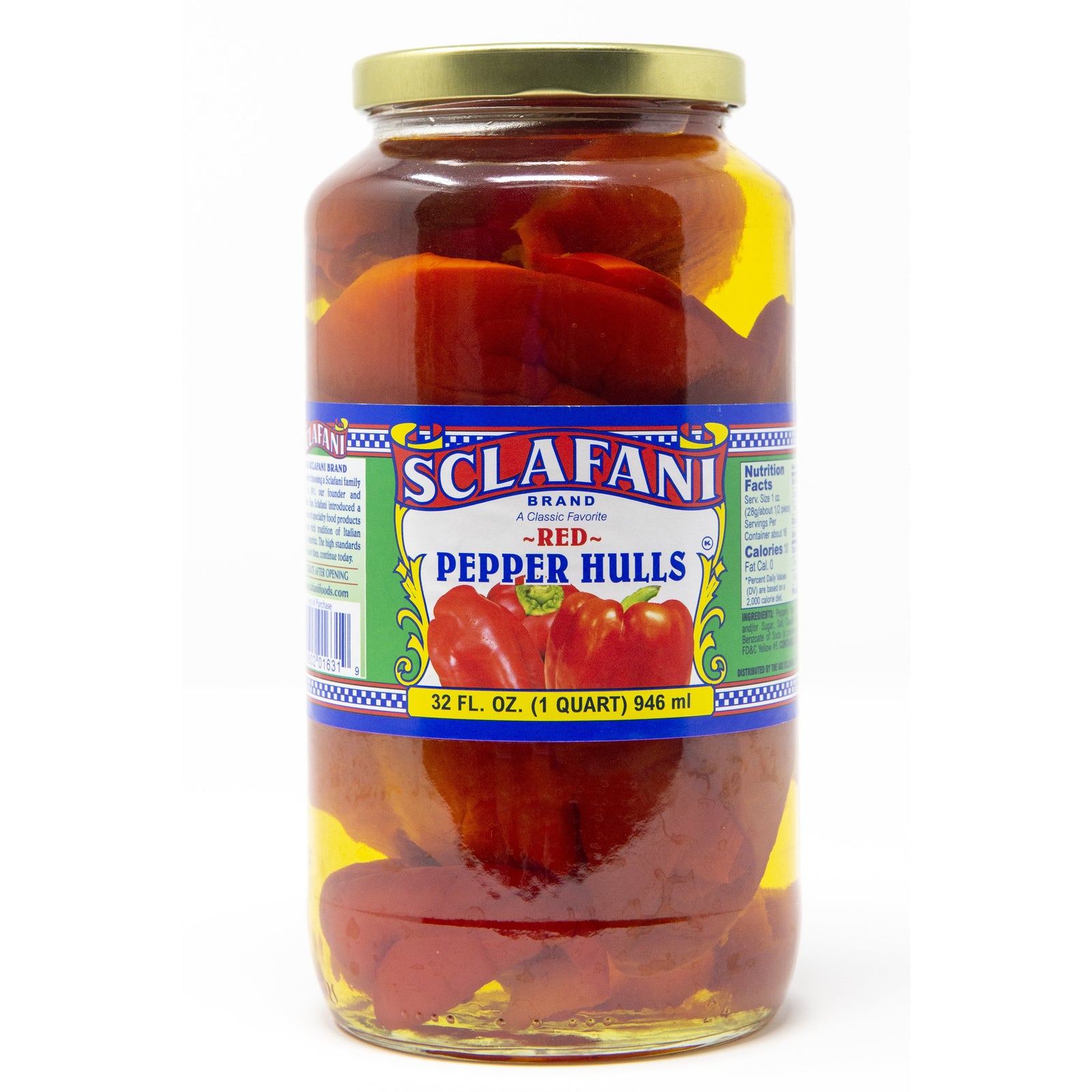 Sclafani Pepper Hulls 32 oz.