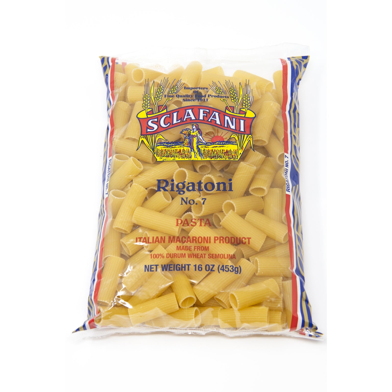 Sclafani Pasta #7 Rigatoni 1 lb.