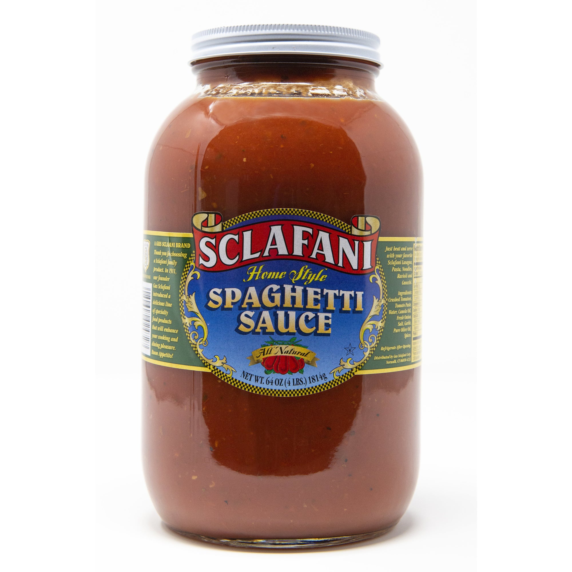 Sclafani Spaghetti Sauce 64 Oz.