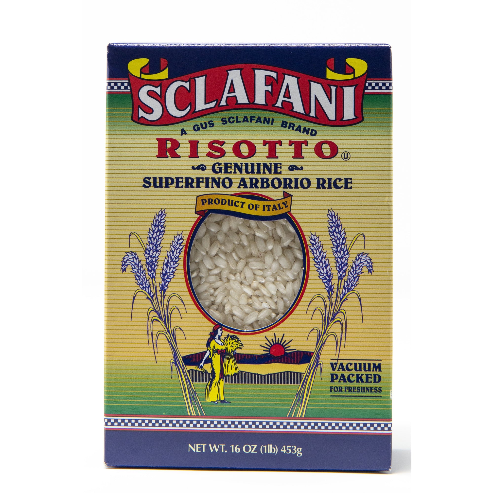 Sclafani Italian Arborio Rice (Risotto) 1 Lb.